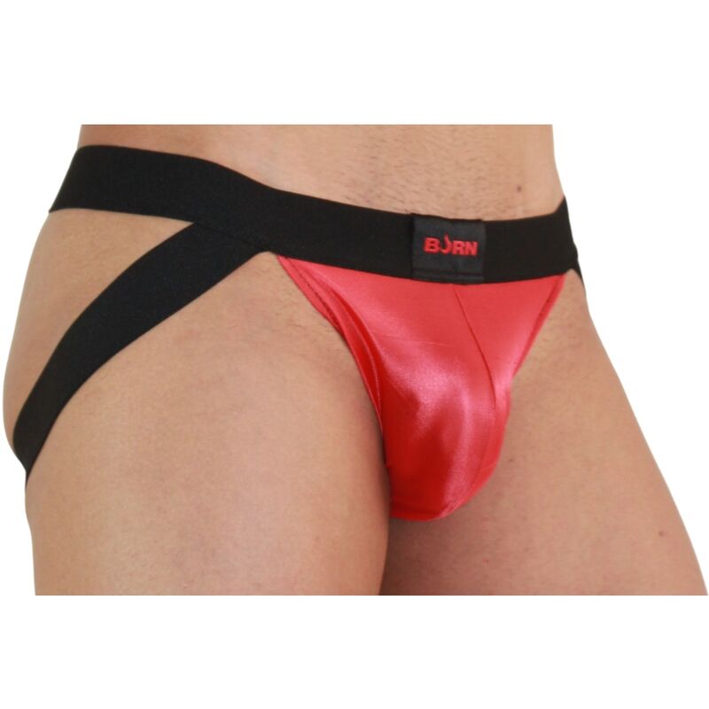 Burn - 010 jock rosso / nero s