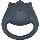 Satisfyer - perfect pair 2 multivibratore 2 in 1 anello per pene e stimolatore per dita grigio