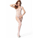 Passion - bs 102 bodystocking bianco taglia unica
