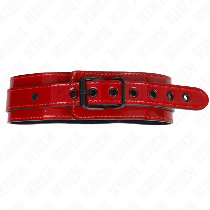 Kink - collana regolabile vino rosso 37,5-49,5 cm x 5 cm