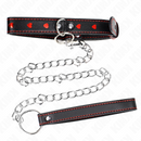 Kink - collana con cinturino 65 cm dettagli cuore 52,5 x 2,5 cm