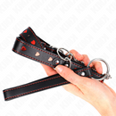 Kink - collana con cinturino 65 cm dettagli cuore 52,5 x 2,5 cm