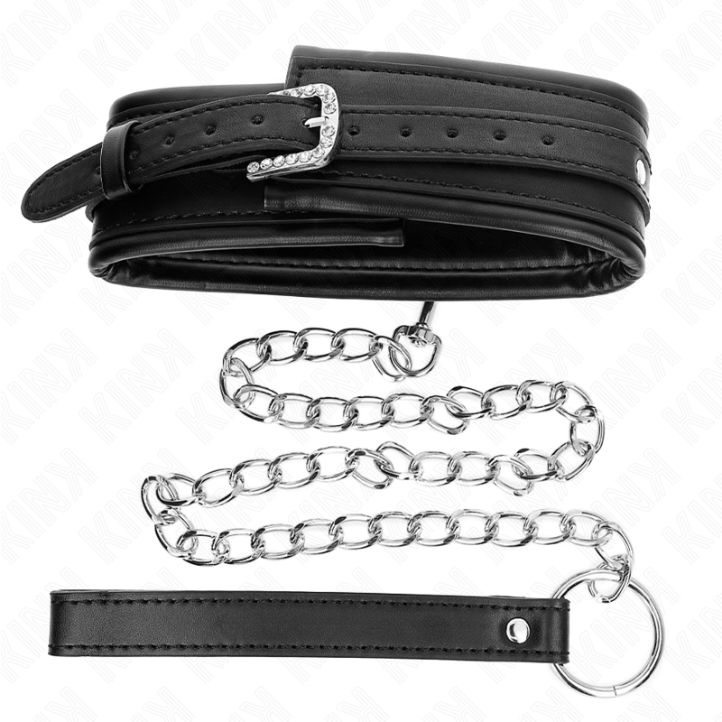 Kink - collana con cinturino con fibbia lucida 65 cm 48.5 cm x 5.3 cm