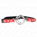 Kink - gag con o-ring multipli 4/4,8 cm rosso 38 x 56 cm