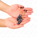 Kink - pinze per capezzoli con ciondolo gufo 6 cm