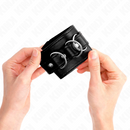 Kink - resistenza da polso con 3 anelli a d regolabile nero 17,5-25 cm x 6 cm