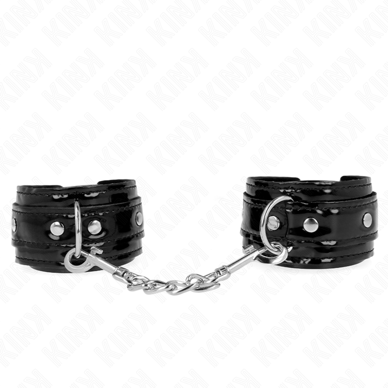 Kink - polsi in neoprene lucido regolabili 17-24 cm x 4,5 cm