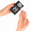 Kink - resistenza da polso multiposizione con chiusura a lucchetto nera regolabile 16-23 cm x 5,5 cm