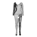 Passion - bs 107 bodystocking nero taglia unica