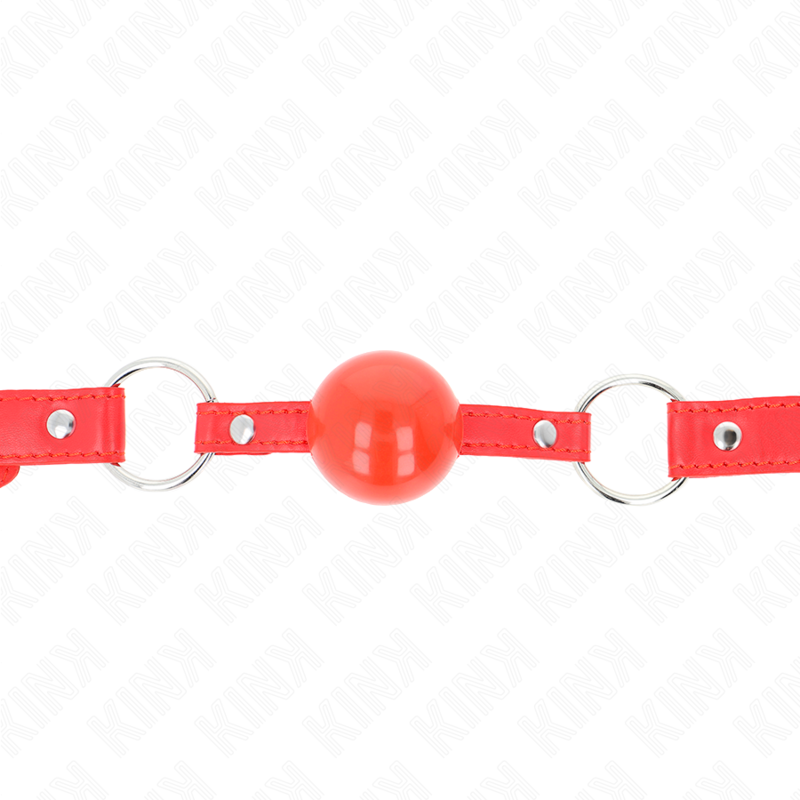 Kink - balla in tpe 4 cm con serratura rojo 60 x 2 cm