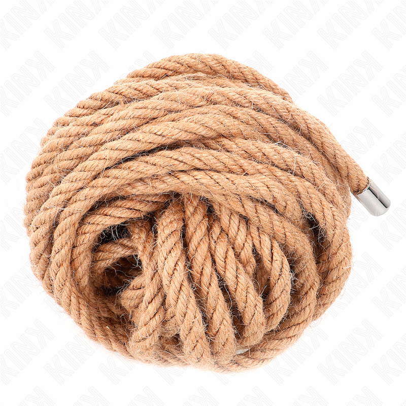 Kink - corda di canapa con testa in metallo 10 metri