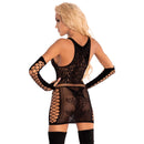 Livco corsetti fashion - marlamina xg030 chemisa + guanti nero s/l