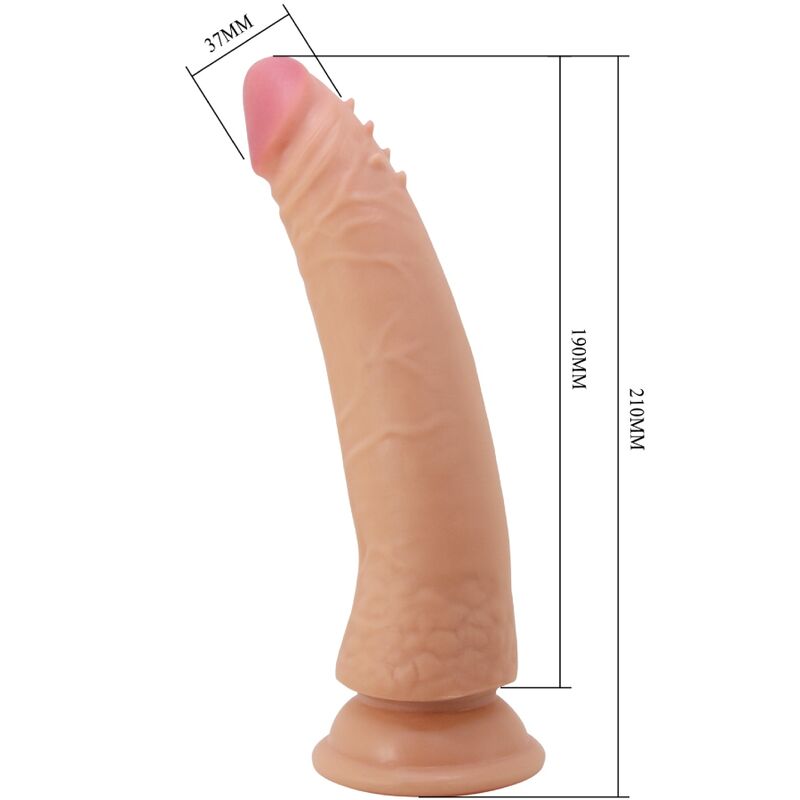 Pretty love - kable pene super realistico 21 cm carne