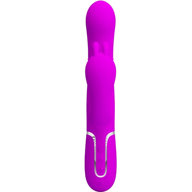 Pretty love - cammy vibratore triplo multifunzione 4 in 1 rosa