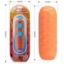 Pretty love - masturbatore maschile a gemelle arancione