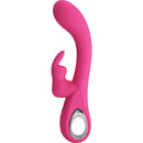 Pretty love - vibratore novak rabbit 12 vibrazioni rosa