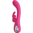 Pretty love - vibratore novak rabbit 12 vibrazioni rosa