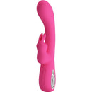 Pretty love - vibratore novak rabbit 12 vibrazioni rosa