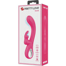 Pretty love - vibratore novak rabbit 12 vibrazioni rosa