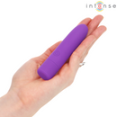 Intense - symone bullet vibrante ricaricabile usb 8 vibrazioni viola 10 x 2,2 cm