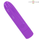 Intense - symone bullet vibrante ricaricabile usb 8 vibrazioni viola 10 x 2,2 cm