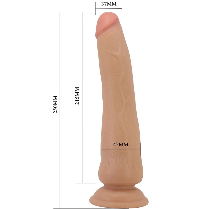 Pretty love - tiemeyer dildo realistico 25 cm carne