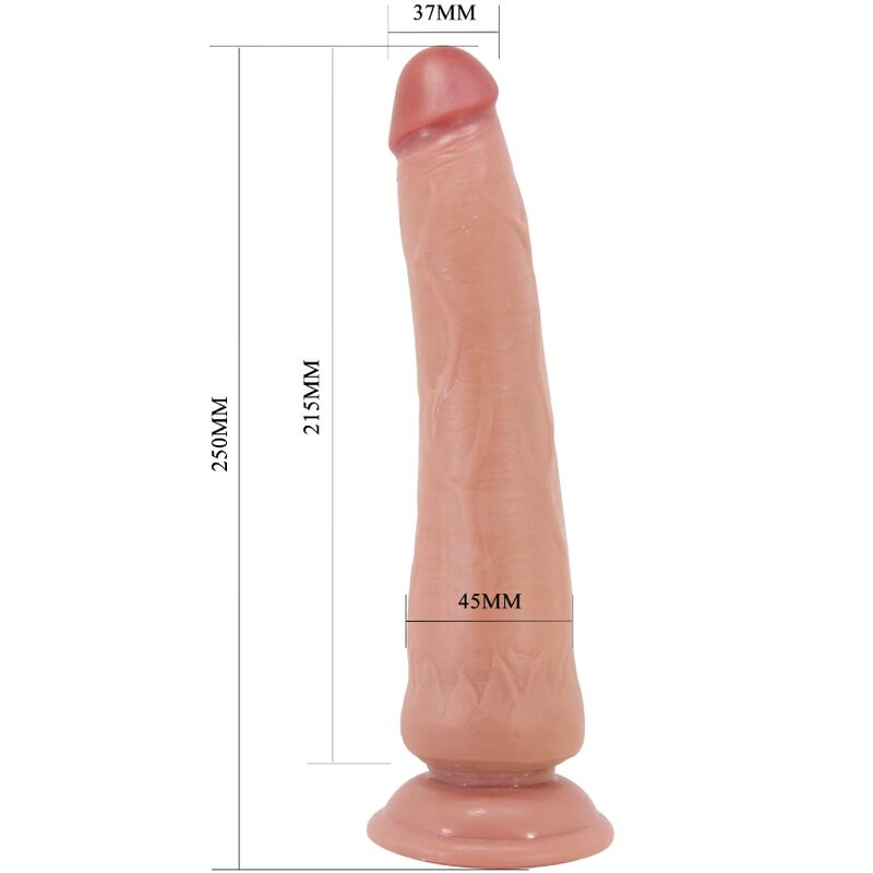 Pretty love - tiemeyer dildo realistico 25 cm modello 2 flesh