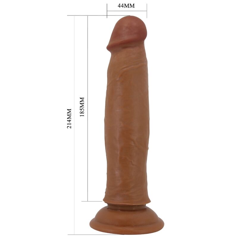 Pretty love - keon dildo realistico 21 cm marrone