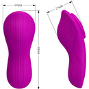 Pretty love - romario stimolatore clitorideo lay-on telecomando rosa