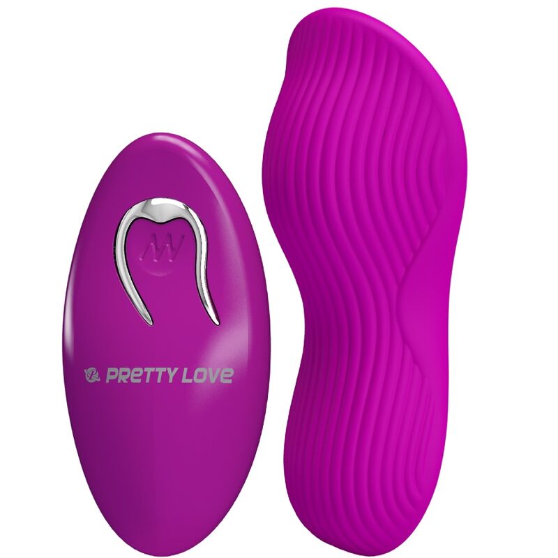 Pretty love - romario stimolatore clitorideo lay-on telecomando rosa