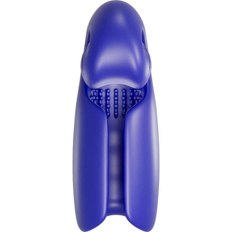 Snail vibe - evo per lui masturbatore maschile slide n'roll blu scuro