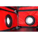 Secret dome - kink club la niche cabin nero e rosso