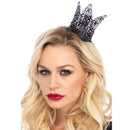 Leg avenue - mini corona in filigrana metallica nera