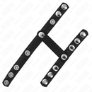 Kink - anello per pene con 3 cinghie regolabili per divisore delle palle