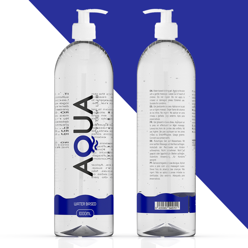 Aqua quality - lubrificante a base acqua 1000 ml