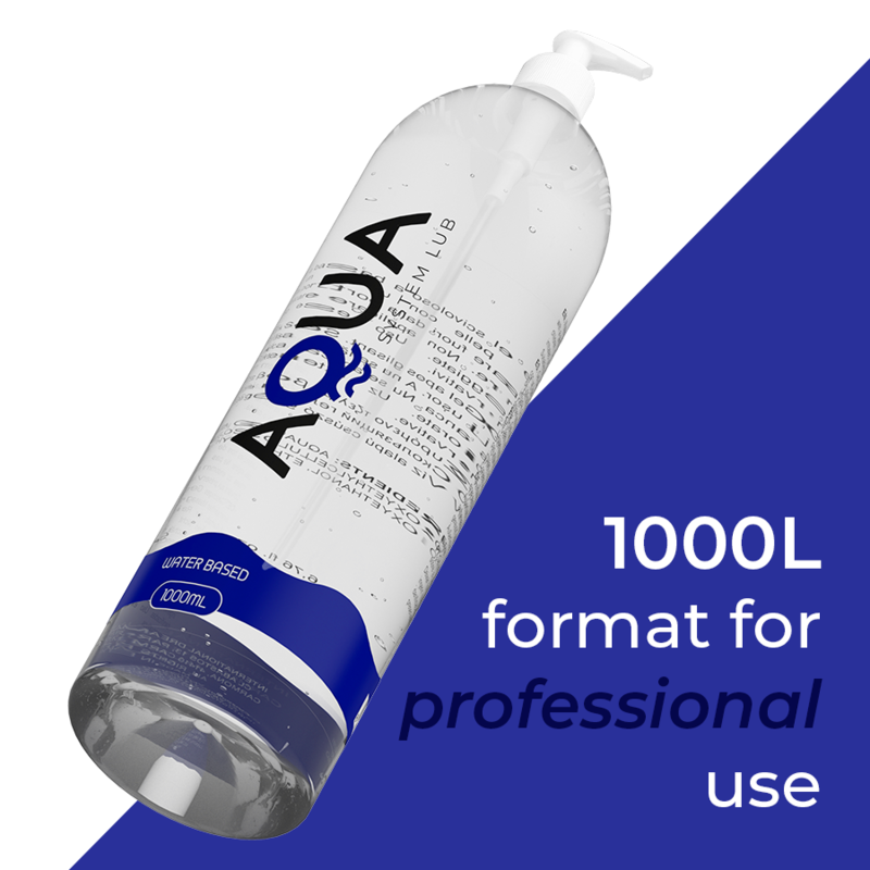 Aqua quality - lubrificante a base acqua 1000 ml