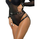 Subblime - 953690 manette con cintura bondage nere taglia unica