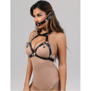 Subblime - 953720 bondage leather strap breath clamps nero taglia unica