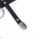 Subblime - 953744 giarretrella punk in pelle regolabile nera taglia unica