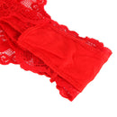 Subblime - 953973 body sexy con volant + cintura rosso s/m