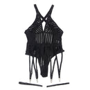Subblime - 954154 body con cintura reggicalze nero l/xl