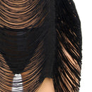 Subblime - 954239 abito con spalline + perizoma nero l/xl