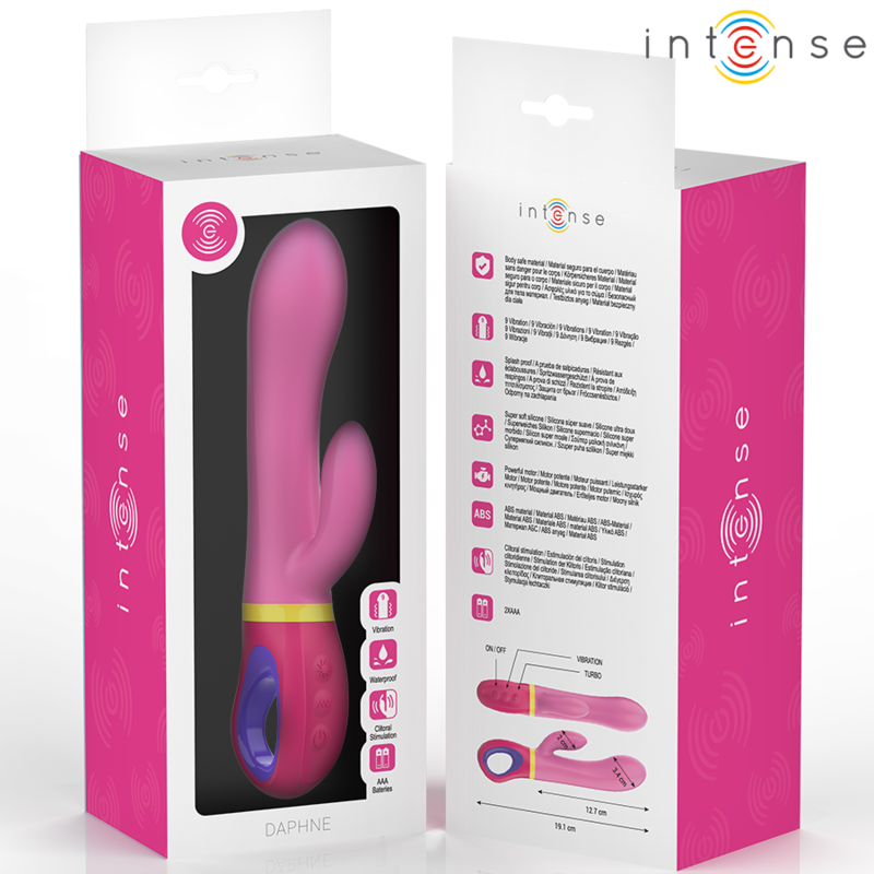 Intense - daphne vibratore rabbit rosa