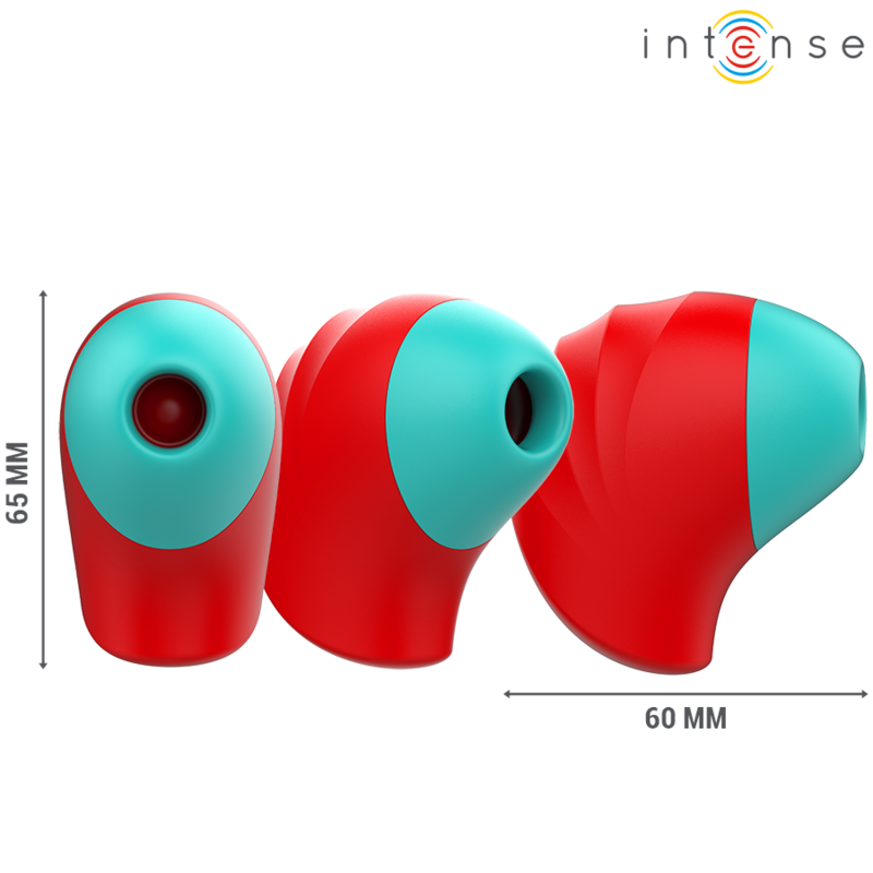Intense - donnie stimolatore clitorideo rosso/verde