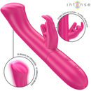Intense - julieta vibratore coniglio 18,6 cm 10 vibrazioni rosa