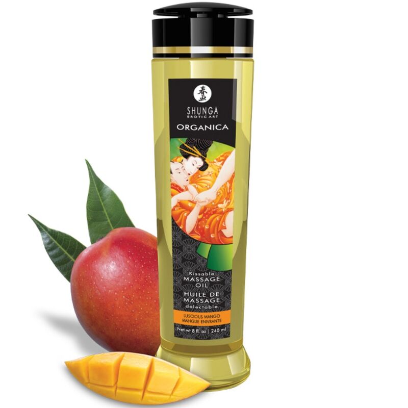 Shunga - olio da massaggio biologico mango 240 ml