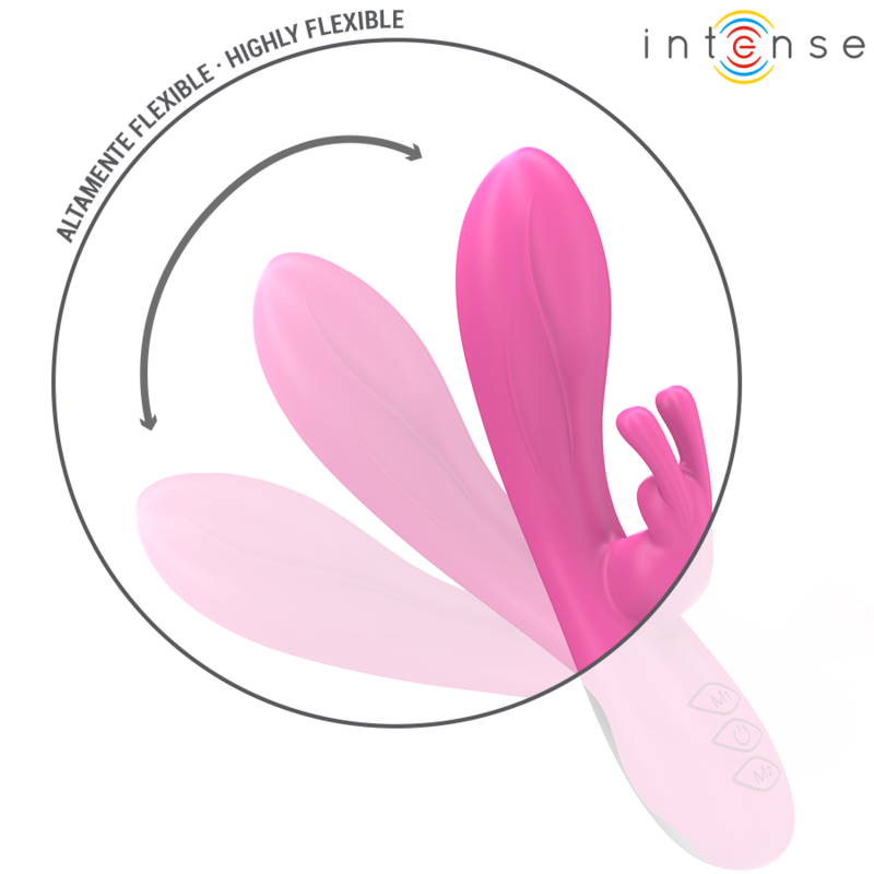 Intense - randall vibratore rabbit 10 vibrazioni rosa