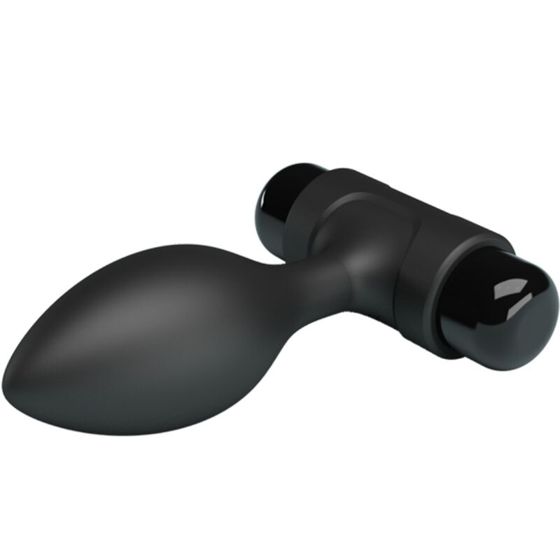 Pretty love - vibra butt 10 vibrazioni plug anale nero