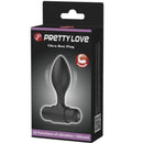 Pretty love - vibra butt 10 vibrazioni plug anale nero