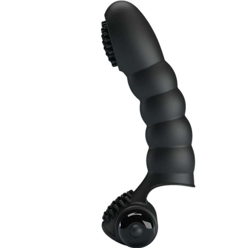 Pretty love - vibratore da dita alexander 10 vibrazioni nero